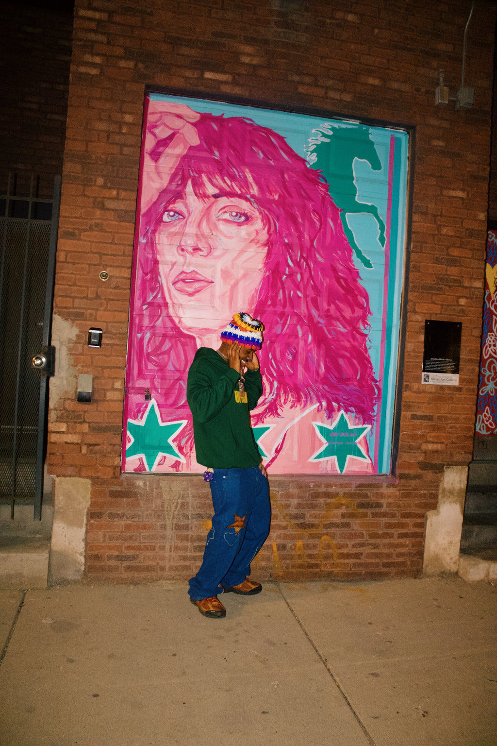 UPTOWN SOLDIER. THE HOODIE. (GREEN)